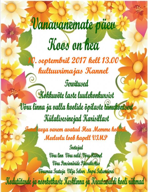 Vanavanemate p&auml;ev 2017